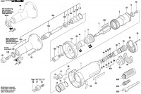 Bosch 0 607 252 101 550 WATT-SERIE Straight Grinders Spare Parts